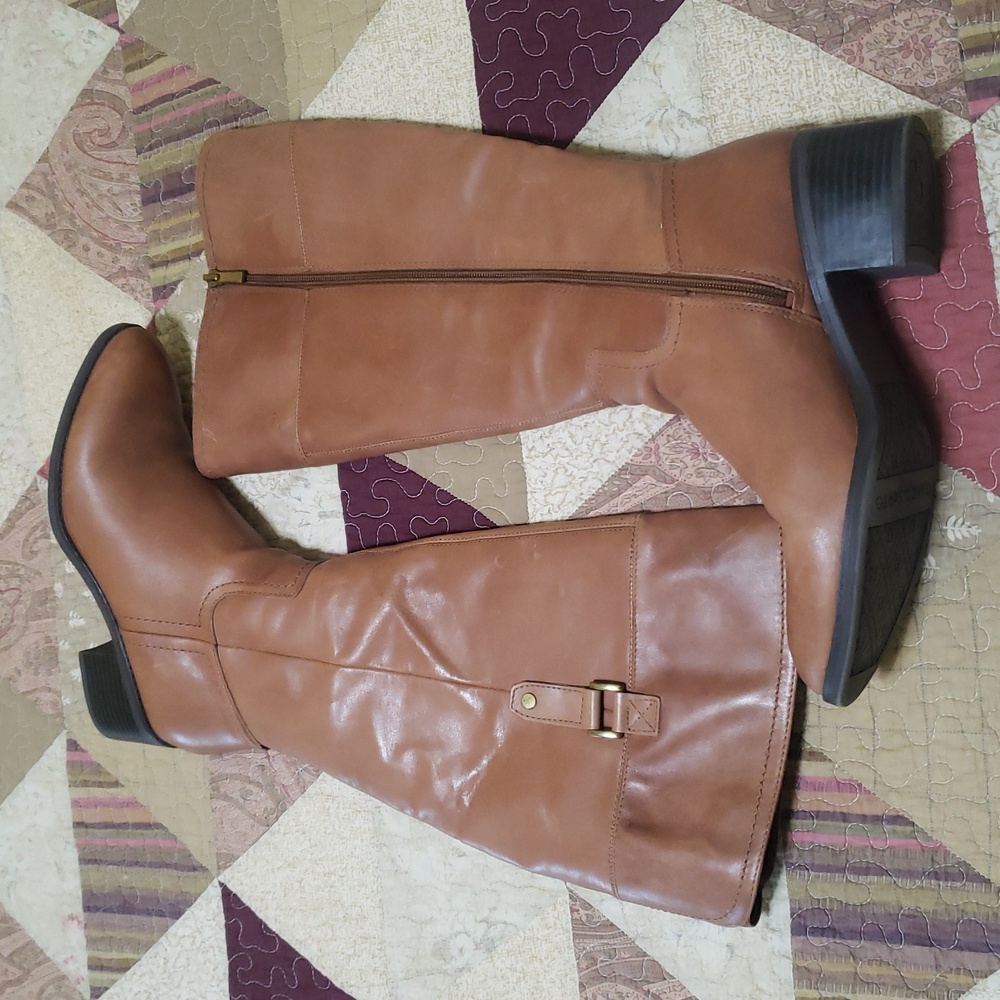 Franco Sarto Wide Calf Boots 9